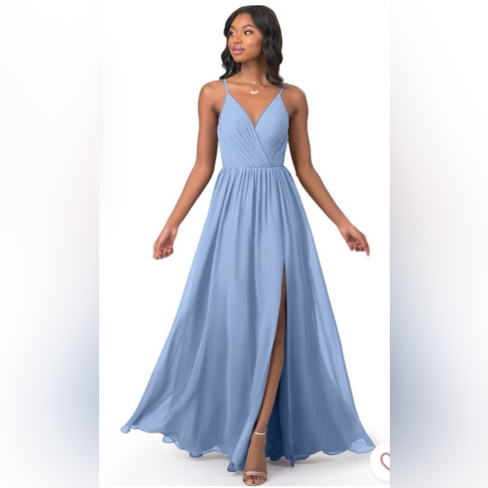 Azazie Steel Blue